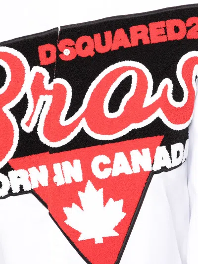 Dsquared2 Logo-patch Long-sleeve Shirt