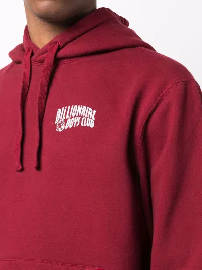 Shop Billionaire Boys Club Logo-print Cotton Hoodie