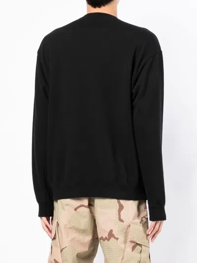 Shop Undercoverism Logo-print Cotton Sweater