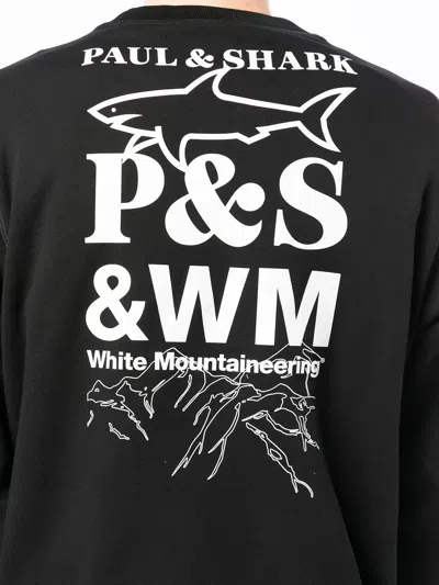 Shop White Mountaineering Logo-print Cotton Sweater