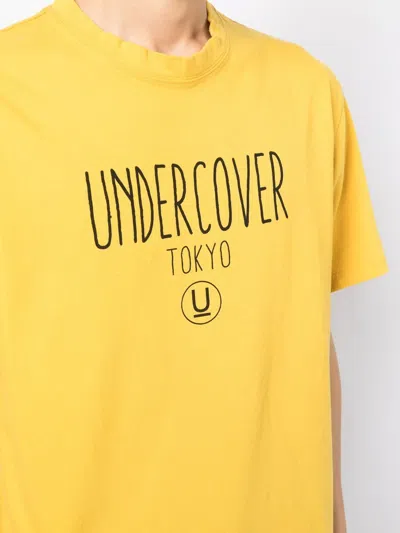 Shop Undercover Logo-print Cotton T-shirt