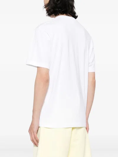 Shop Lacoste Logo-print Cotton T-shirt