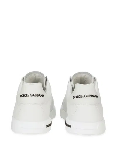 Shop Dolce & Gabbana Logo-print Low-top Sneakers