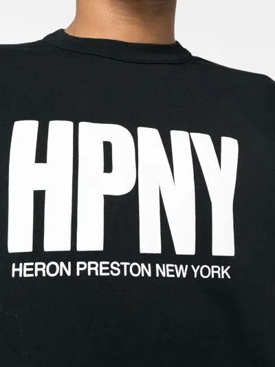 Shop Heron Preston Logo-print Organic Cotton T-shirt