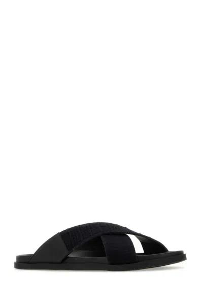 Shop Givenchy Slippers In Black