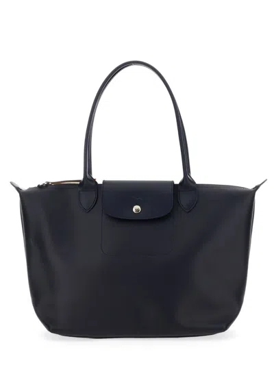 Shop Longchamp Le Pliage Bag In Blue