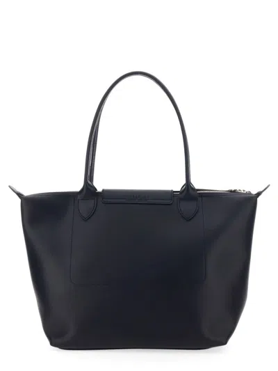 Shop Longchamp Le Pliage Bag In Blue