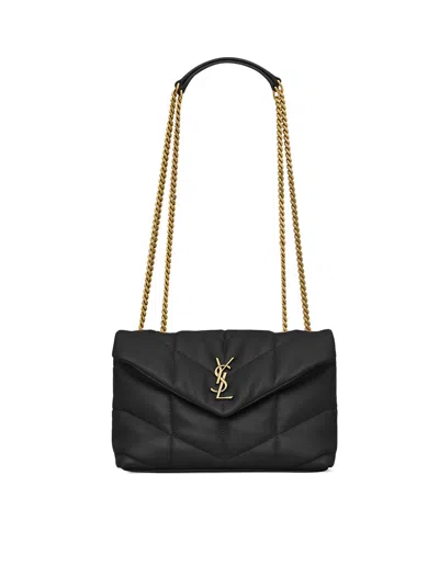 Shop Saint Laurent Mini Bag Mono In Black