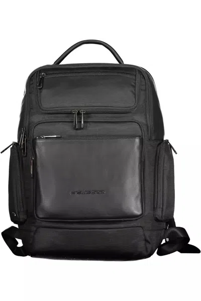 Shop Piquadro Black Rpet Backpack