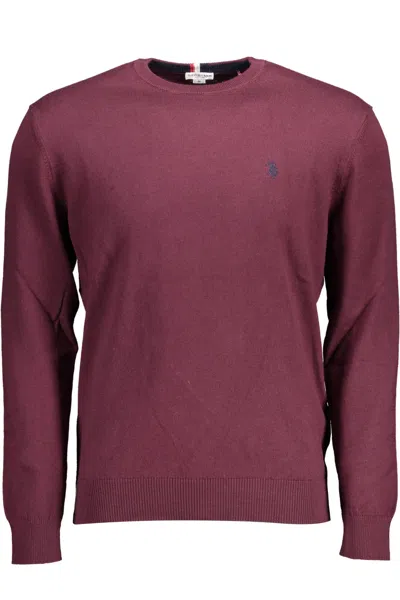 Shop U.s. Polo Assn Purple Cotton Sweater
