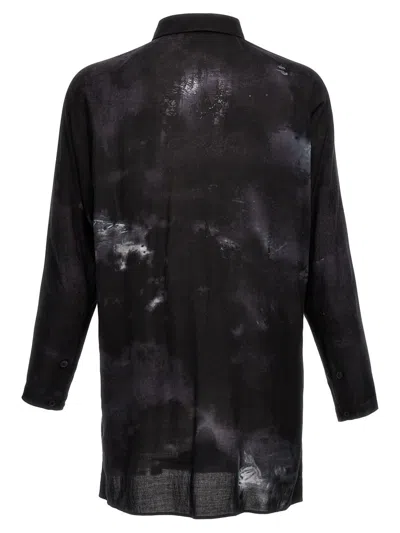 Shop Yohji Yamamoto 'j-pt Side Gusset' Shirt In Black