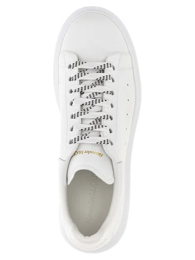 Shop Alexander Mcqueen 'oversize Sole' Sneakers In White