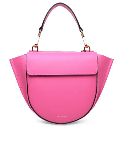Shop Wandler 'hortensia' Mini Bag In Pink Calf Leather In Fucsia