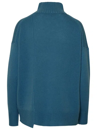 Shop 360cashmere 360 Cashmere 'camden' Turtleneck Sweater In Light Blue Cashmere