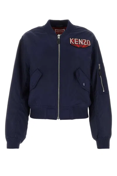 Shop Kenzo Jackets In Blue