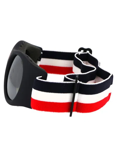 Moncler Ml0051 Sunglasses In 92c Blu/monocolore