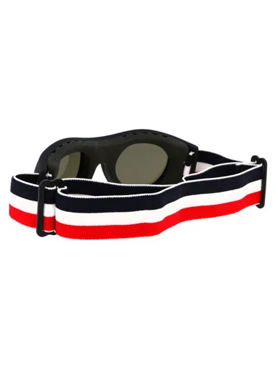 Moncler Ml0051 Sunglasses In 92c Blu/monocolore