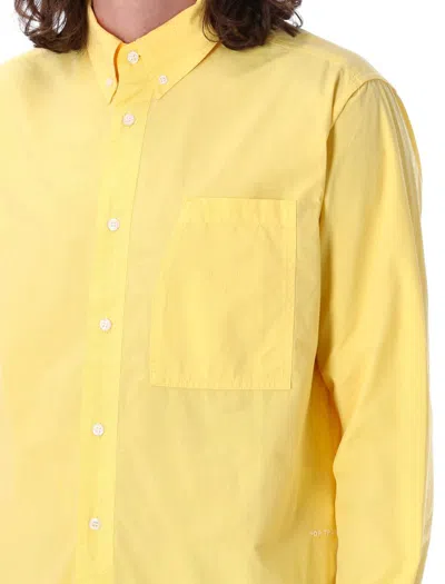 Shop Pop Trading Company Pop Trading Company Pop Bd Shirt In Yellow