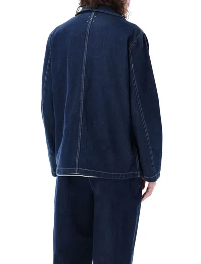 Shop Pop Trading Company Pop Trading Company Pop Hewitt Suit Jacket In Dark Blue