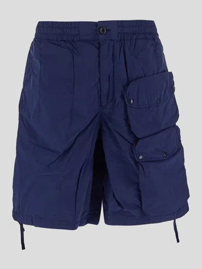 Shop Ten C Shorts In Blue