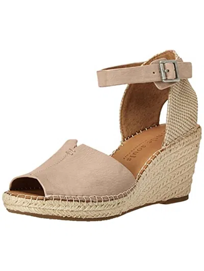 Shop Gentle Souls By Kenneth Cole Charli Womens Casual Woven Espadrilles In Grey