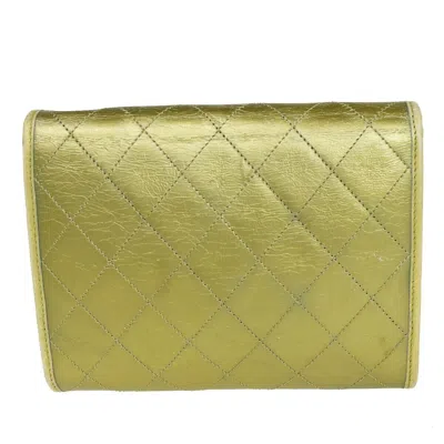 Pre-owned Chanel - Green Leather Shoulder Bag ()