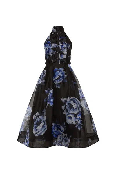 Rebecca Vallance Florentine Halter Midi Dress