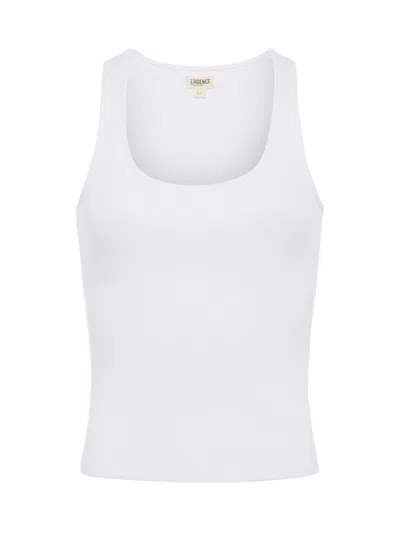 L Agence Adira Tank In White