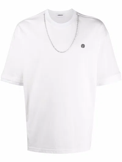 Shop Ambush Chain Collar T-shirt