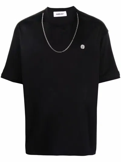 Shop Ambush Chain-link Collar T-shirt