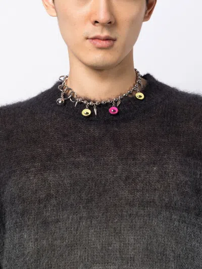 Shop Marni Charm-embellished Chain Necklace