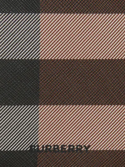 Shop Burberry Check-pattern Bi-fold Wallet