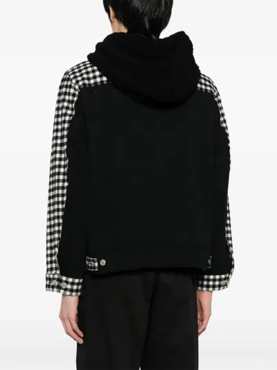 Shop Undercover Check-print Hooded Jacket