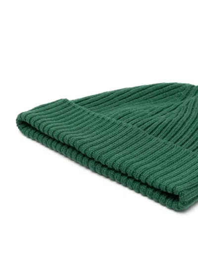Shop Lacoste Chunky Ribbed-knit Beanie