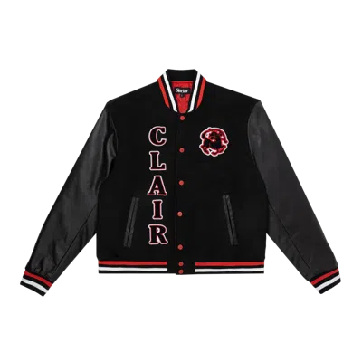 Sinclair Patch-emblem Bomber Jacket In Black