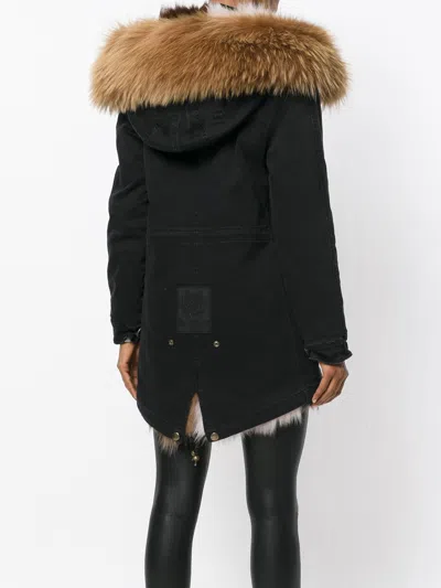 Shop Mr & Mrs Italy Classic Fur-lined Parka