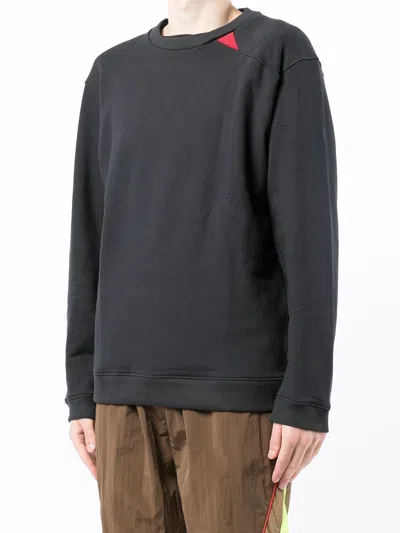 Shop Klättermusen Contrast-patch Sweatshirt