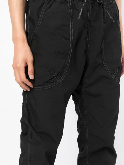 Shop And Wander Contrast-stitch Track Pants