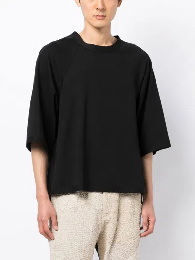 Shop By Walid Contrasting-stitch Detail T-shirt