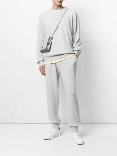 Shop Helmut Lang Corduroy-detail Track Pants