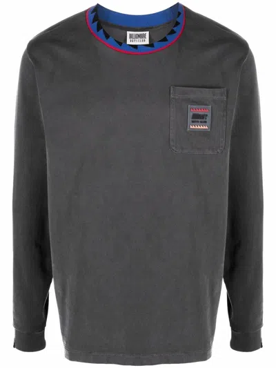 Shop Billionaire Boys Club Cotton Contrasting-collar Sweatshirt