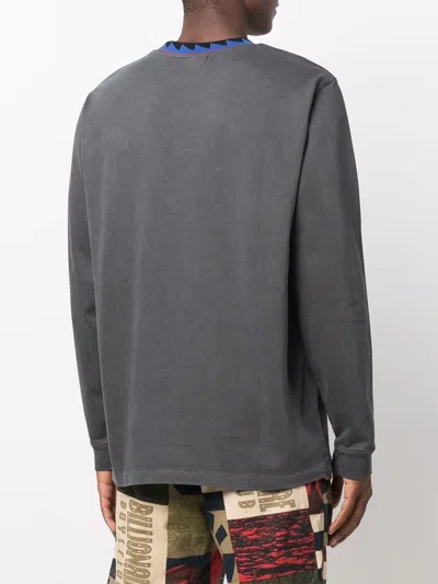 Shop Billionaire Boys Club Cotton Contrasting-collar Sweatshirt
