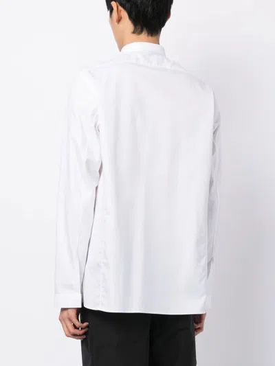 Shop Nicolas Andreas Taralis Cotton Long-sleeve Shirt