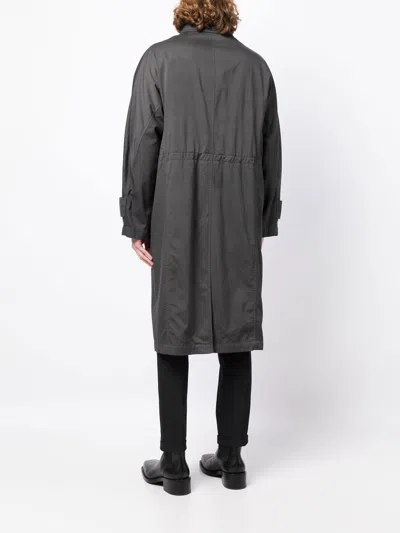 Shop Burberry Cotton Trench Coat
