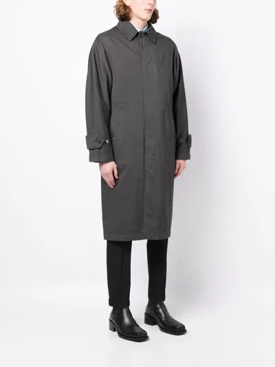 Shop Burberry Cotton Trench Coat