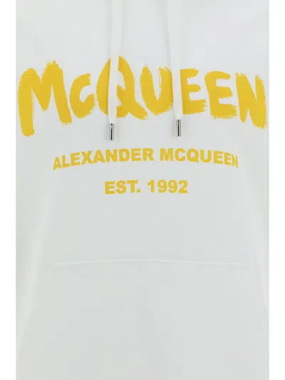 Shop Alexander Mcqueen Men Hoodie In Multicolor