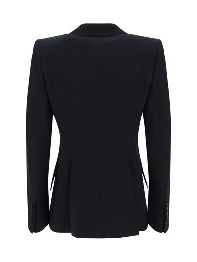 Shop Alexander Mcqueen Women Blazer Jacket In Black