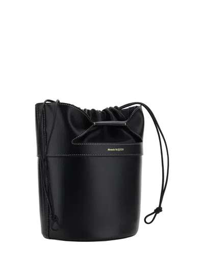 Shop Alexander Mcqueen Women Handbag In Black