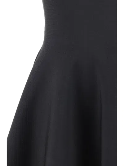 Shop Alexander Mcqueen Women Mini Dress In Black