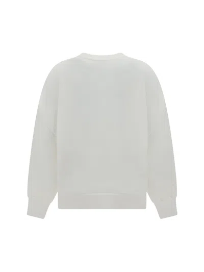 Shop Alexander Mcqueen Women Sweatshirt In White
